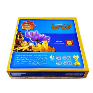 پرده نبات زعفرانی افضلی یزد 1900 گرم